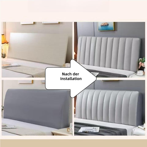 Headboard Cover for a Soft, Refreshed Bedroom Look