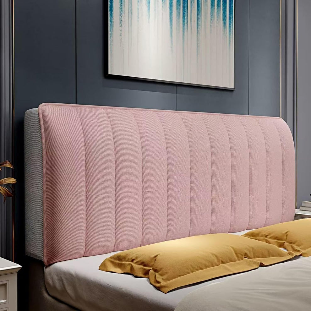 Headboard Cover for a Soft, Refreshed Bedroom Look