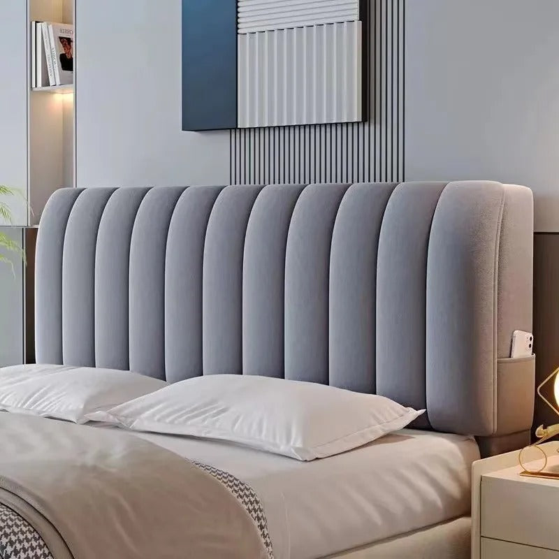Headboard Cover for a Soft, Refreshed Bedroom Look