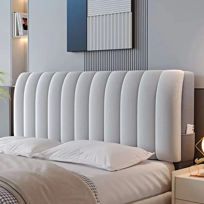 Headboard Cover for a Soft, Refreshed Bedroom Look