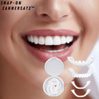 Snap-On Dental Restoration Veneers - Durable Plastic, Stain Resistant, Reusable, view 2