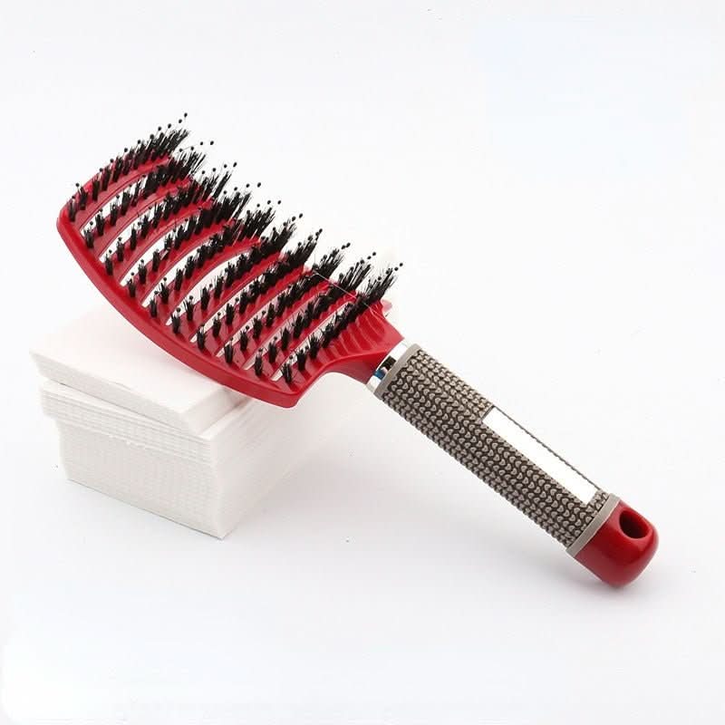 Pain-Free Detangling Hair Brush for Wet and Dry Hair - Anti-Static, Unisex, view 10