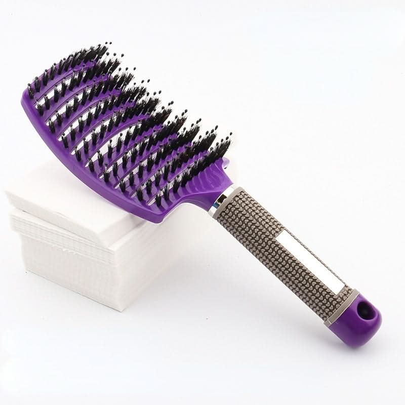 Pain-Free Detangling Hair Brush for Wet and Dry Hair - Anti-Static, Unisex, view 5