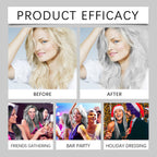 2-in-1 Natural Essence Extract Silver Hair Dye - 100g, for All Hair Types, view 3