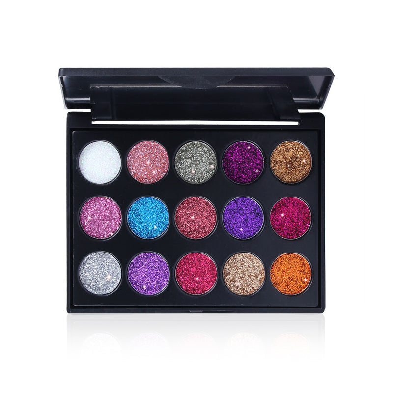 Glitter Eyeshadow Palette - 30 Holographic Shades, 3.9x3.0 Inches, view 10