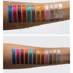Glitter Eyeshadow Palette - 30 Holographic Shades, 3.9x3.0 Inches, view 8