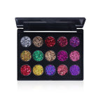 Glitter Eyeshadow Palette - 30 Holographic Shades, 3.9x3.0 Inches
