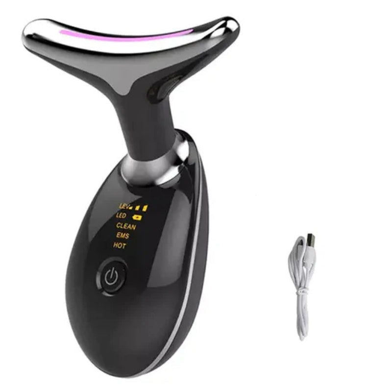 Anti-wrinkle Facial Tightening Massager for Face and Neck - LED Light, view 2