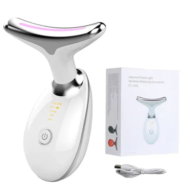 Anti-wrinkle Facial Tightening Massager for Face and Neck - LED Light, view 4