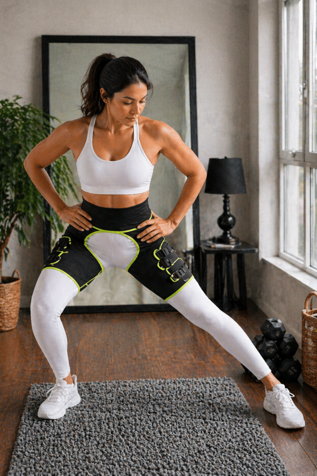 Hip and Thigh Support Band for Pain Relief - Adjustable, One Size Fits All, view 6