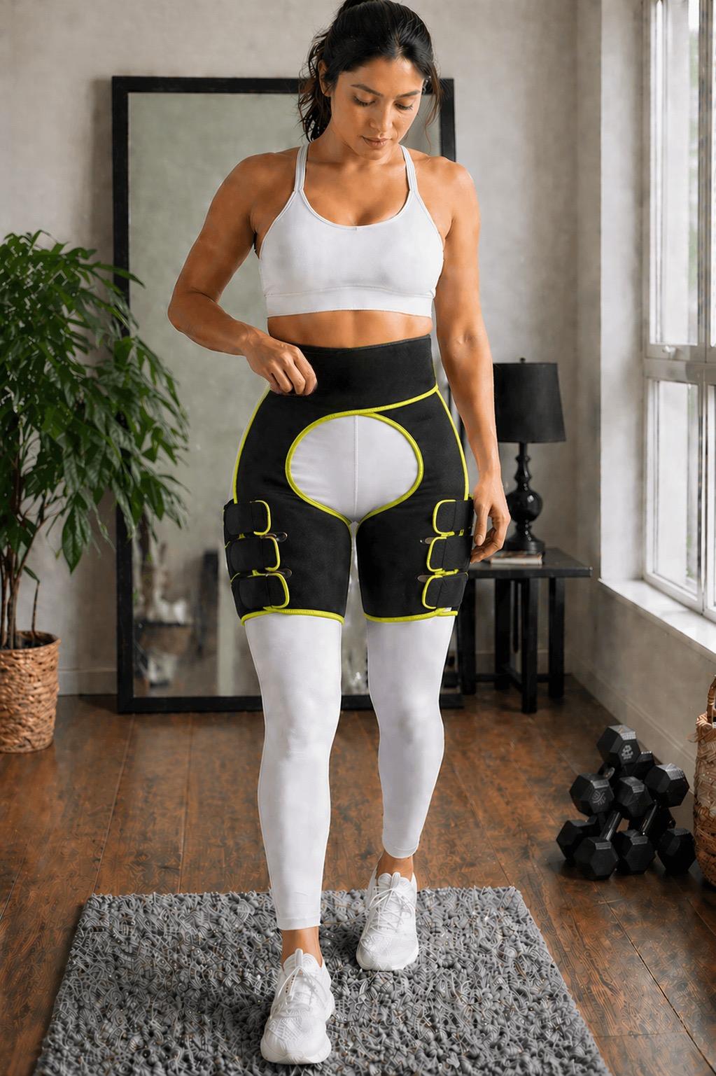 Hip and Thigh Support Band for Pain Relief - Adjustable, One Size Fits All