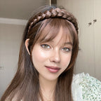 Hair Extension Headband - Synthetic Hair, Plastic Closure, 1-1.8cm Width, view 7