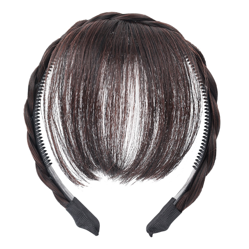 Hair Extension Headband - Synthetic Hair, Plastic Closure, 1-1.8cm Width, view 8