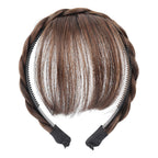 Hair Extension Headband - Synthetic Hair, Plastic Closure, 1-1.8cm Width, view 9