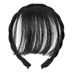 Hair Extension Headband - Synthetic Hair, Plastic Closure, 1-1.8cm Width
