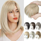 Natural Hairpiece with Bangs for Women - High-Temperature Fibre, 30 cm, view 19