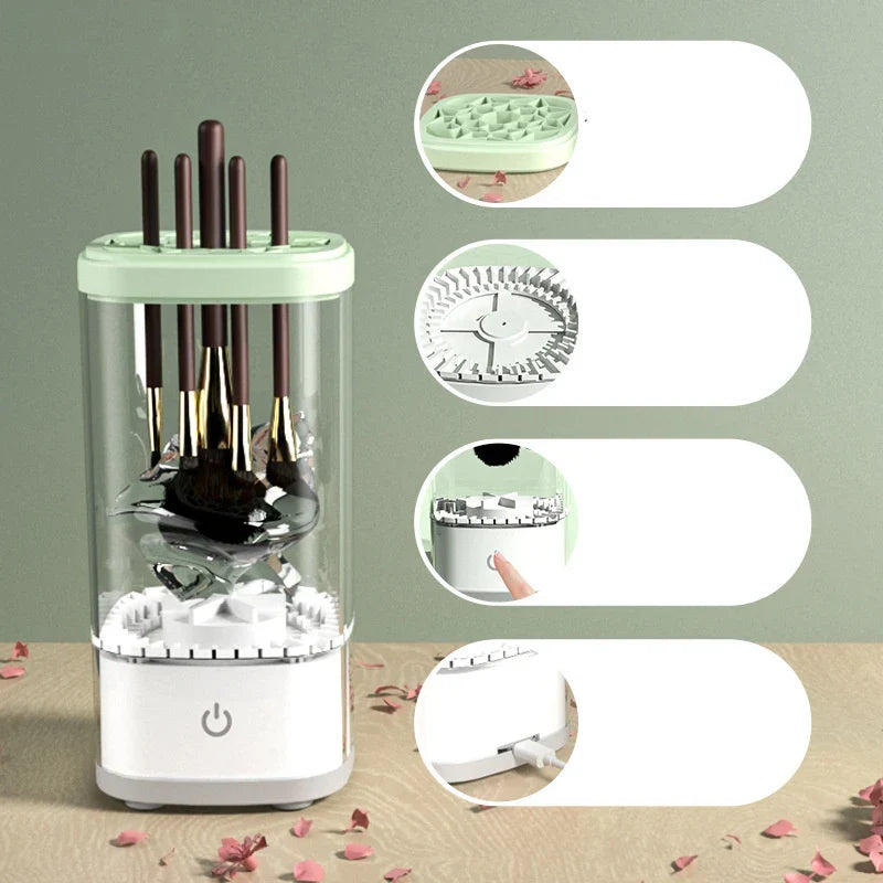 Automatic Makeup Brush Cleaner - Intensive Deep Cleaning, view 2