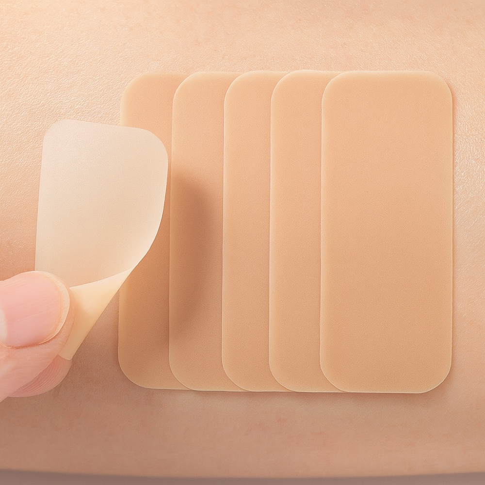 Waterproof Scar Concealer Patch - Sweat-Proof, 13 x 8.5 cm, view 2