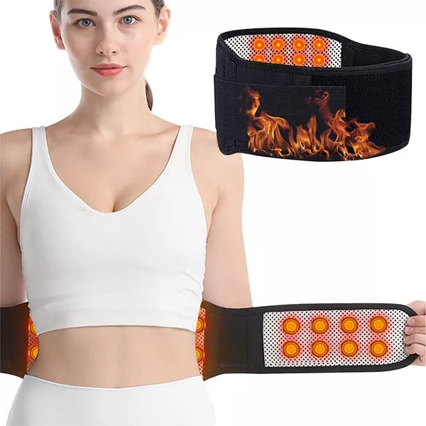 Back Support Belt with Magnetic Heat Therapy - Lightweight, Breathable, view 7