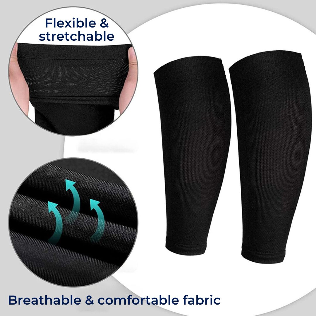 Calf Compression Support Socks - Soft Highly Elastic, Muscle Recovery, view 5