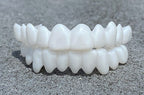 Adjustable White Denture for Instant Smile Correction - Medical Resin, view 2