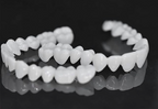 Adjustable White Denture for Instant Smile Correction - Medical Resin, view 7