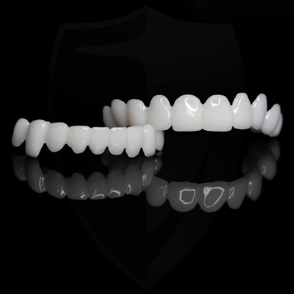 Adjustable White Denture for Instant Smile Correction - Medical Resin, view 9