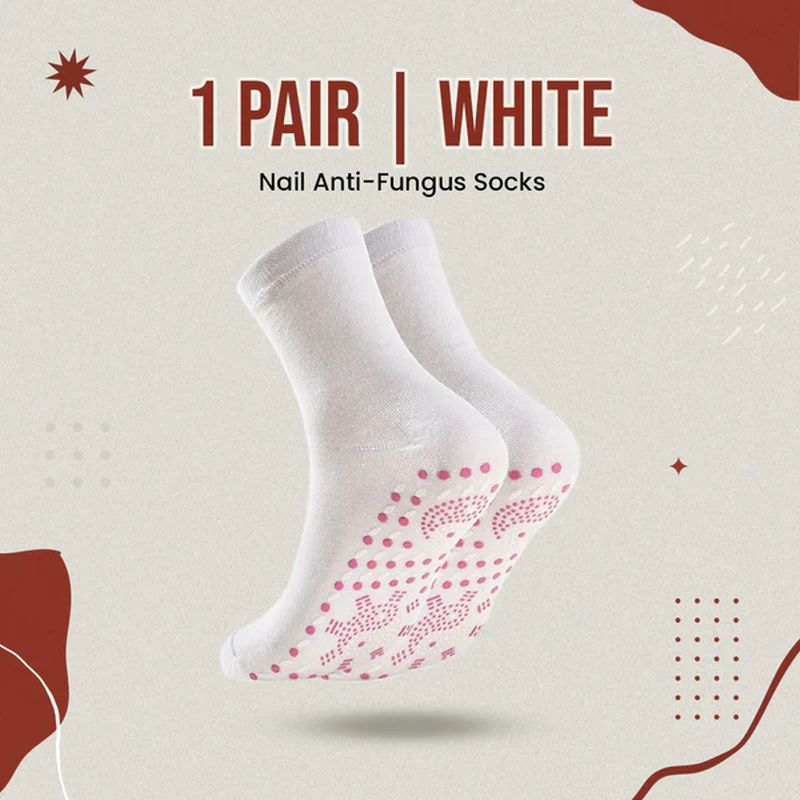 Nail Anti-Fungus Socks for Men and Women - Black, Red, White, view 11