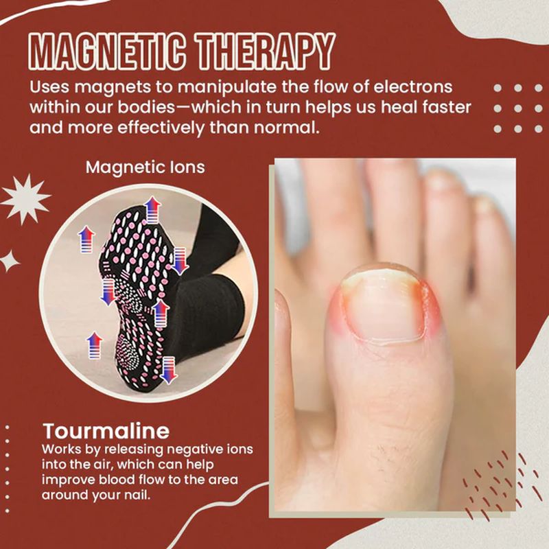 Nail Anti-Fungus Socks for Men and Women - Black, Red, White, view 5
