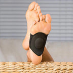 Plantar Fasciitis Cushioned Arch Support - Soft Foot Support Brace, view 2