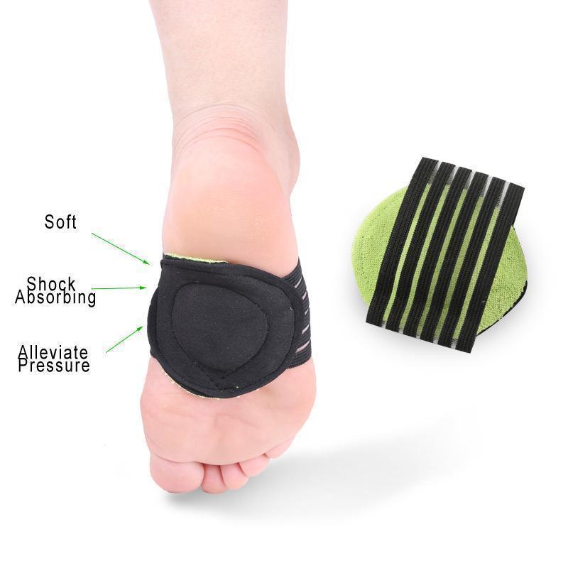 Plantar Fasciitis Cushioned Arch Support - Soft Foot Support Brace, view 4