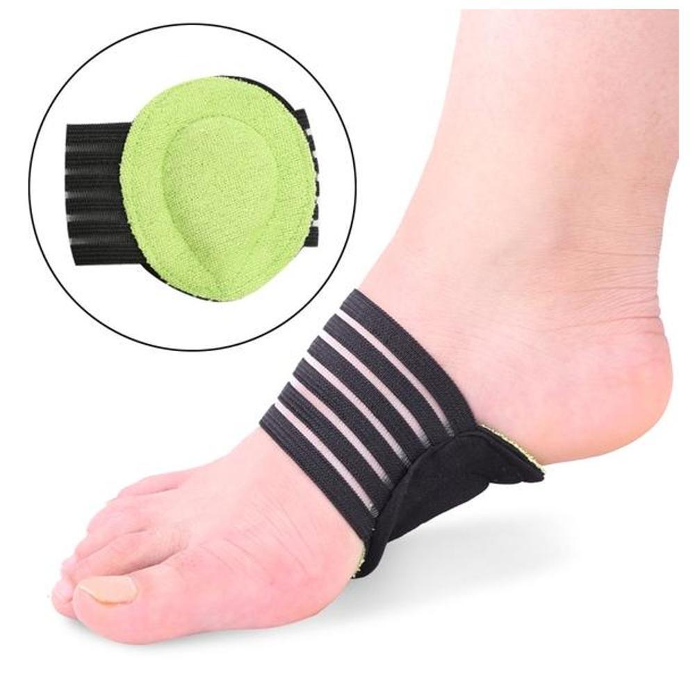 Plantar Fasciitis Cushioned Arch Support - Soft Foot Support Brace, view 6
