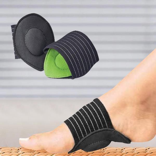 Plantar Fasciitis Cushioned Arch Support - Soft Foot Support Brace