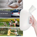 Portable Urinal Bottle for Travel and Outdoor Use - 2000ml, Leak-Proof Plastic, view 4