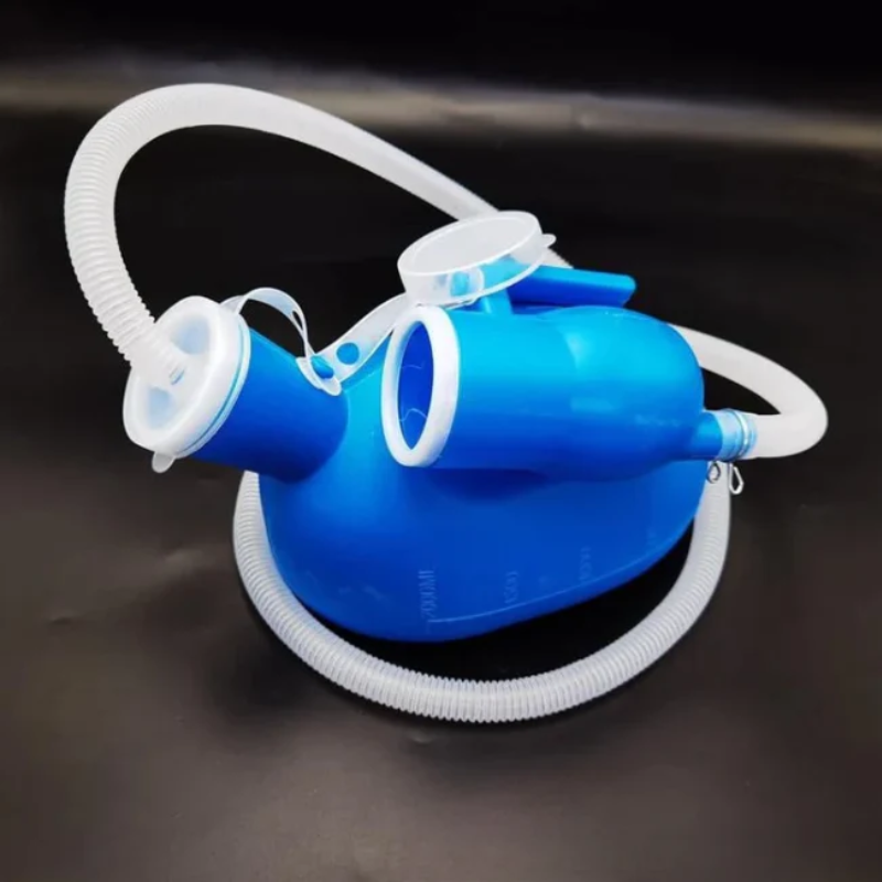 Portable Urinal Bottle for Travel and Outdoor Use - 2000ml, Leak-Proof Plastic, view 9