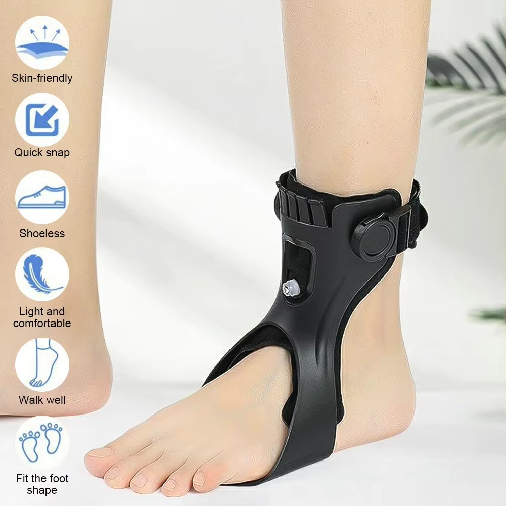 Adjustable Foot Drop Orthosis Brace - Breathable Hypoallergenic Fabric, 1 lb, view 2