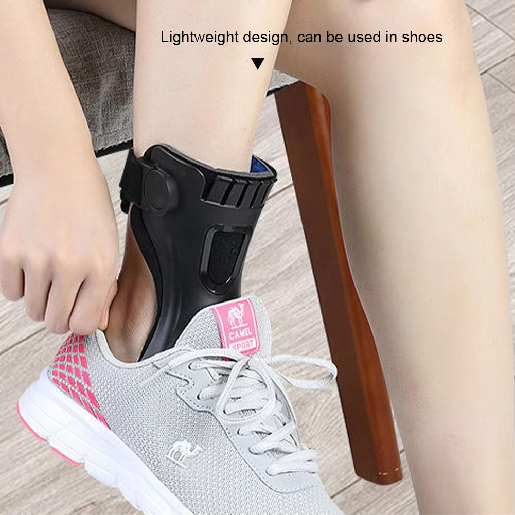 Adjustable Foot Drop Orthosis Brace - Breathable Hypoallergenic Fabric, 1 lb, view 3