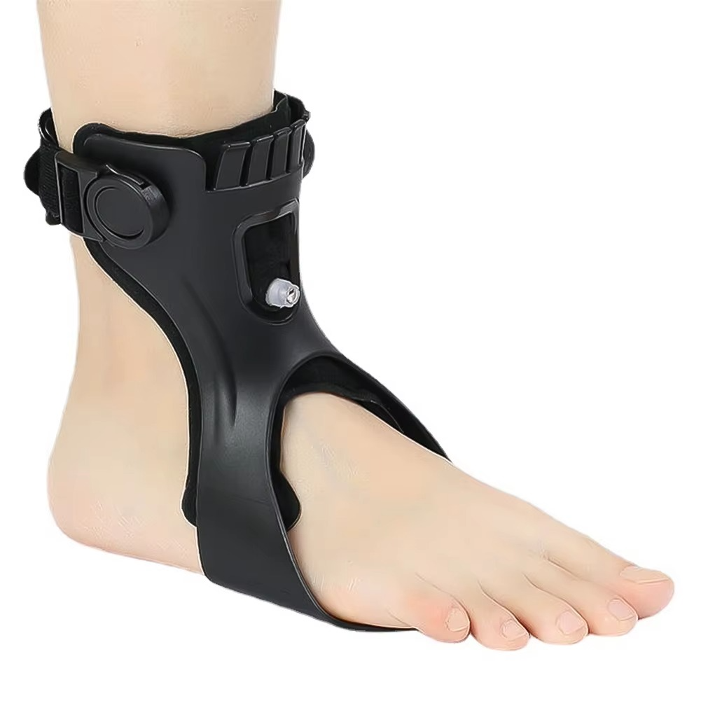 Adjustable Foot Drop Orthosis Brace - Breathable Hypoallergenic Fabric, 1 lb