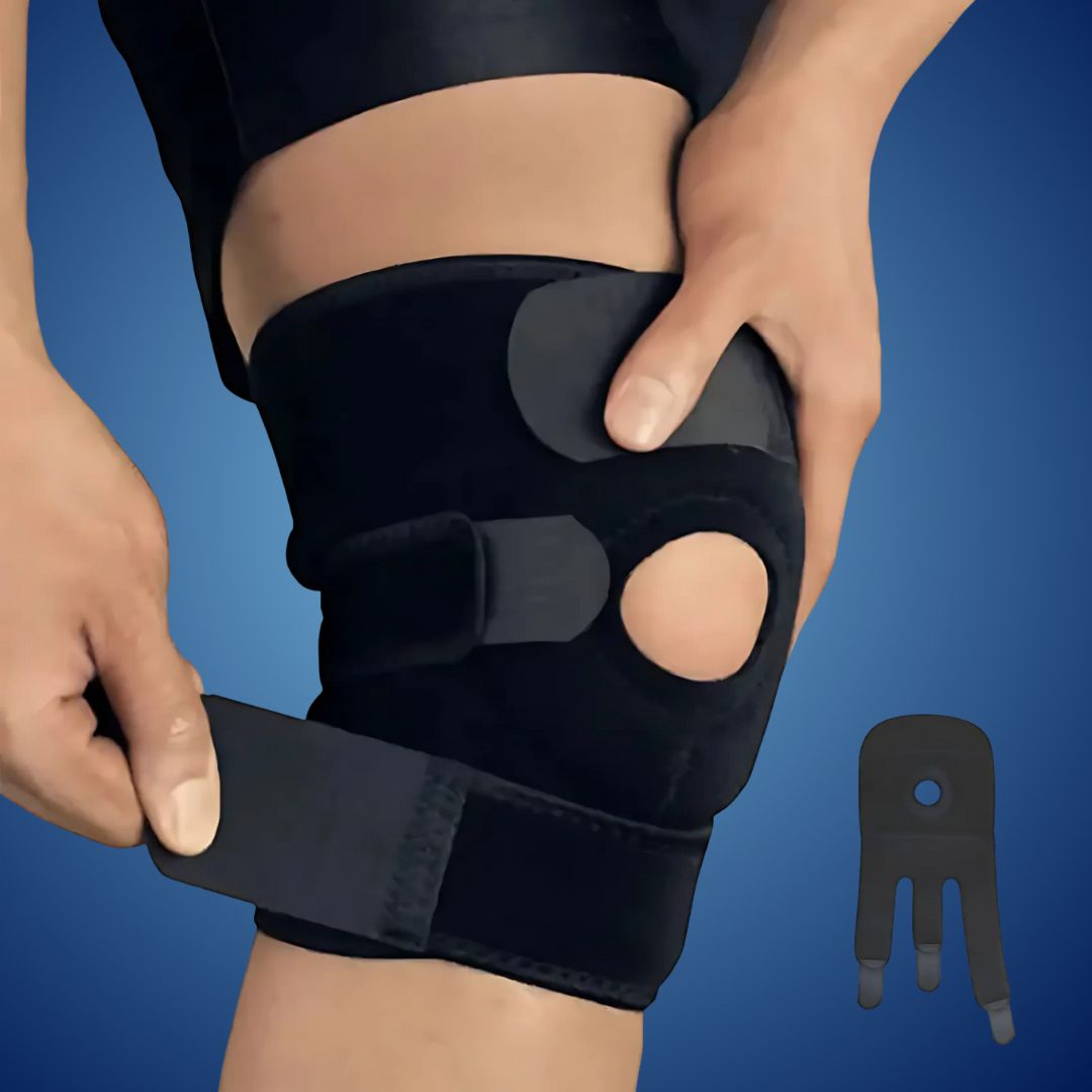 Knee Support with Adjustable Compression for Pain Relief and Injury Recovery
