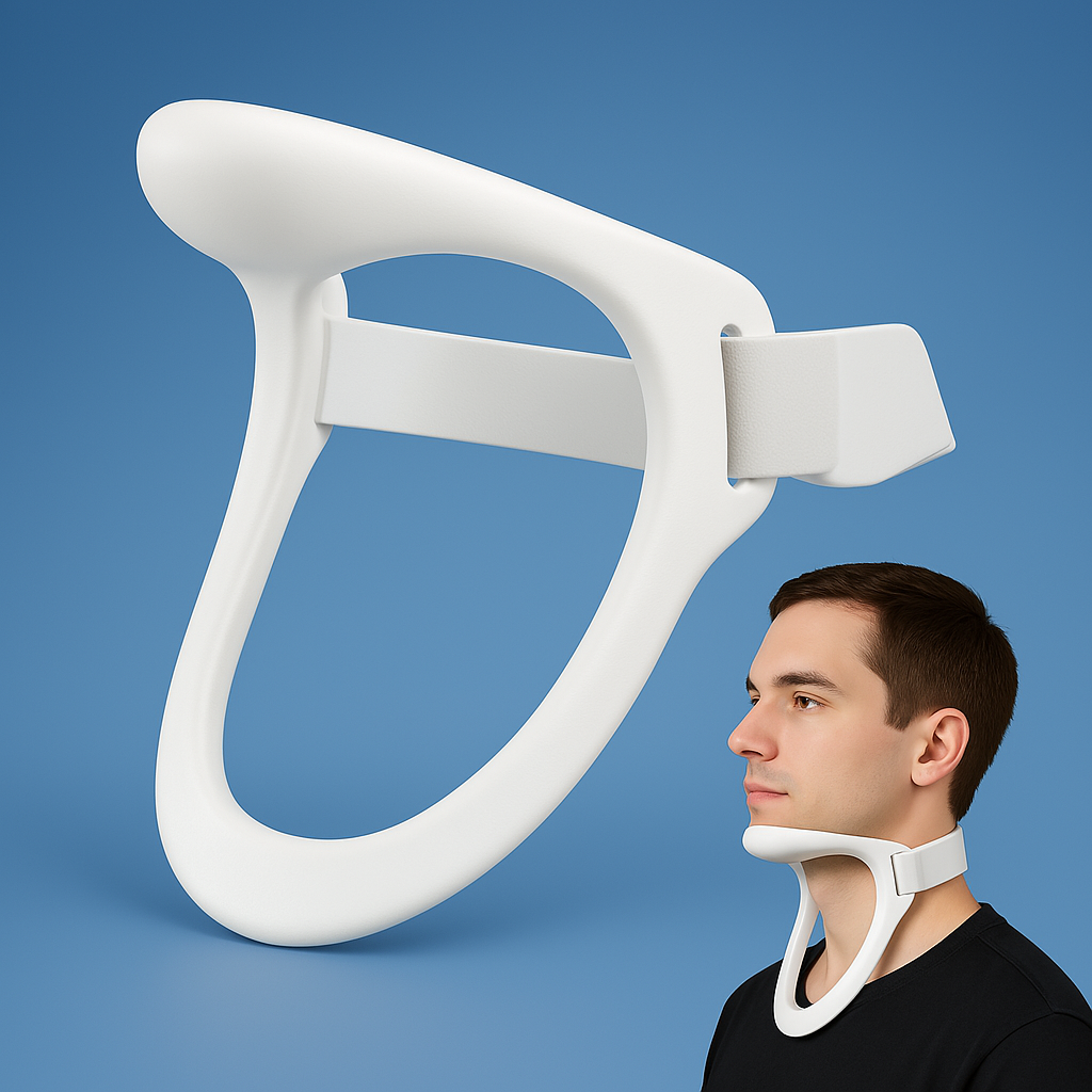 Cervical Collar Support for Neck Pain Relief - Enhances Posture, view 2