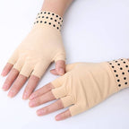 Fingerless Arthritis Gloves for Pain Relief - Magnetic Compression, view 3