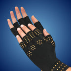 Fingerless Arthritis Gloves for Pain Relief - Magnetic Compression, view 9