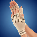 Fingerless Arthritis Gloves for Pain Relief - Magnetic Compression