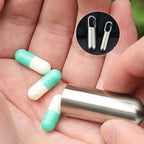 Portable Medication Box Stainless Steel - 4ml, Pure Titanium, 25g, view 10