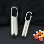 Portable Medication Box Stainless Steel - 4ml, Pure Titanium, 25g, view 9