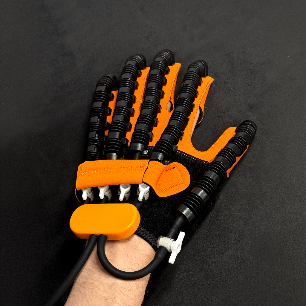Automatic Hand Trainer Glove for Home Rehabilitation - ABS TPR, Child Size