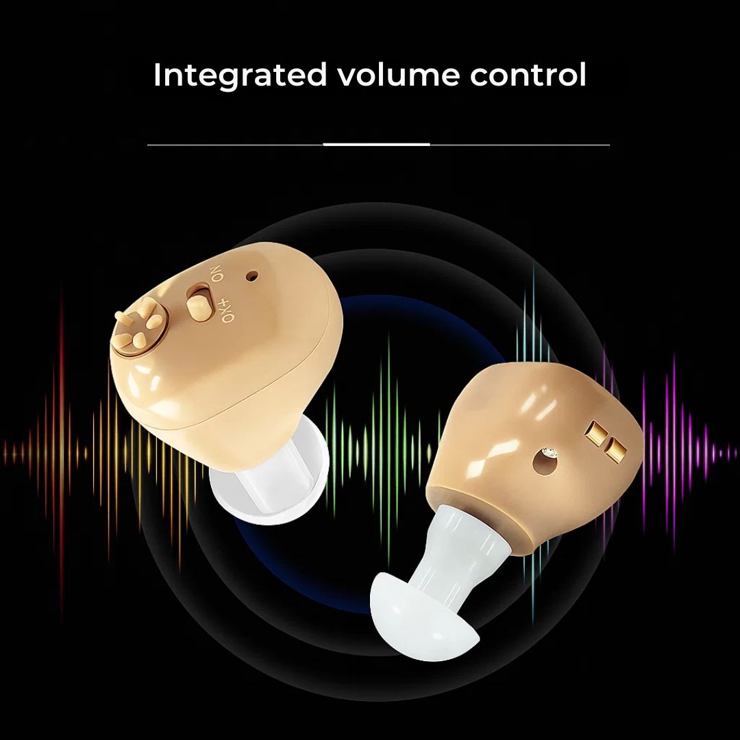Rechargeable In-the-Ear Hearing Amplifier for Seniors - Noise Reduction, view 5