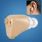 Rechargeable In-the-Ear Hearing Amplifier for Seniors - Noise Reduction