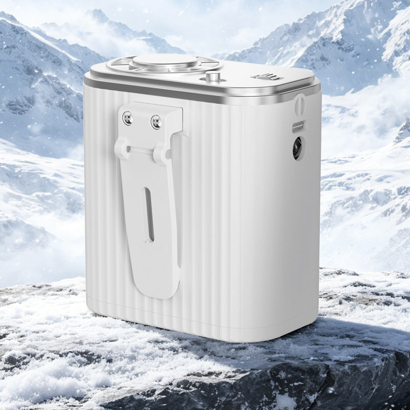 Unisex Portable Oxygen Concentrator with Belt Clip - Stepless Regulation, view 2