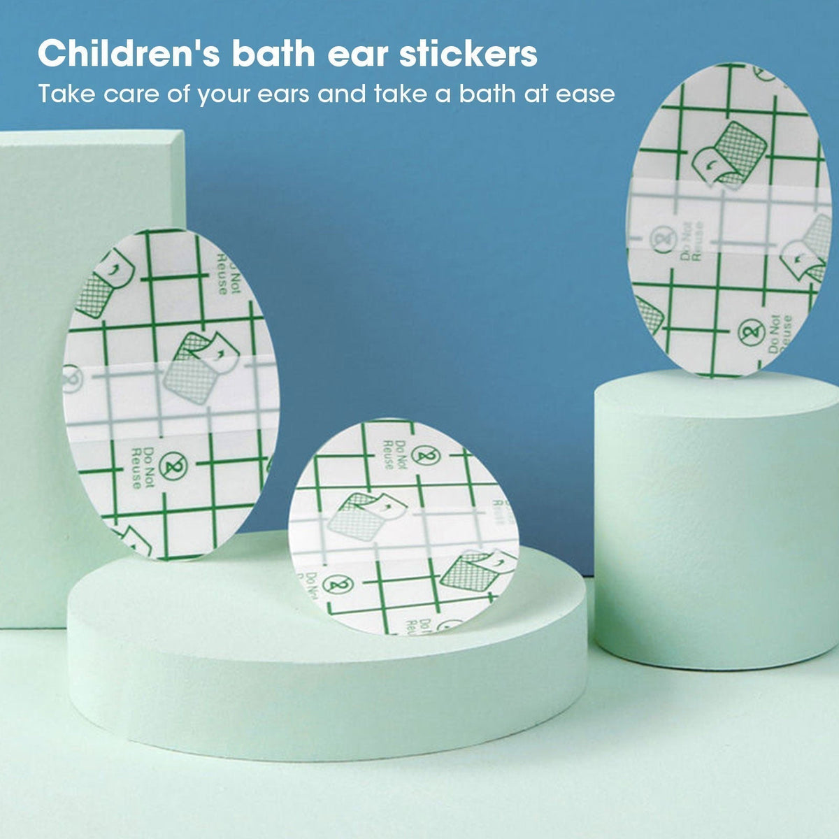 Disposable Waterproof Swimming Ear Protection Set - Polyurethane, All Ages, view 6
